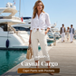 👖 50% RABATT! 👜 Damen Cargo-Caprihose mit Taschen – Lässiger Freizeitstil – Leicht, atmungsaktiv & praktisch – perfekt für Reisen, Spaziergänge oder entspannte Tage zu Hause 🌿