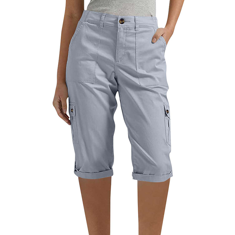 👖 50% RABATT! 👜 Damen Cargo-Caprihose mit Taschen – Lässiger Freizeitstil – Leicht, atmungsaktiv & praktisch – perfekt für Reisen, Spaziergänge oder entspannte Tage zu Hause 🌿