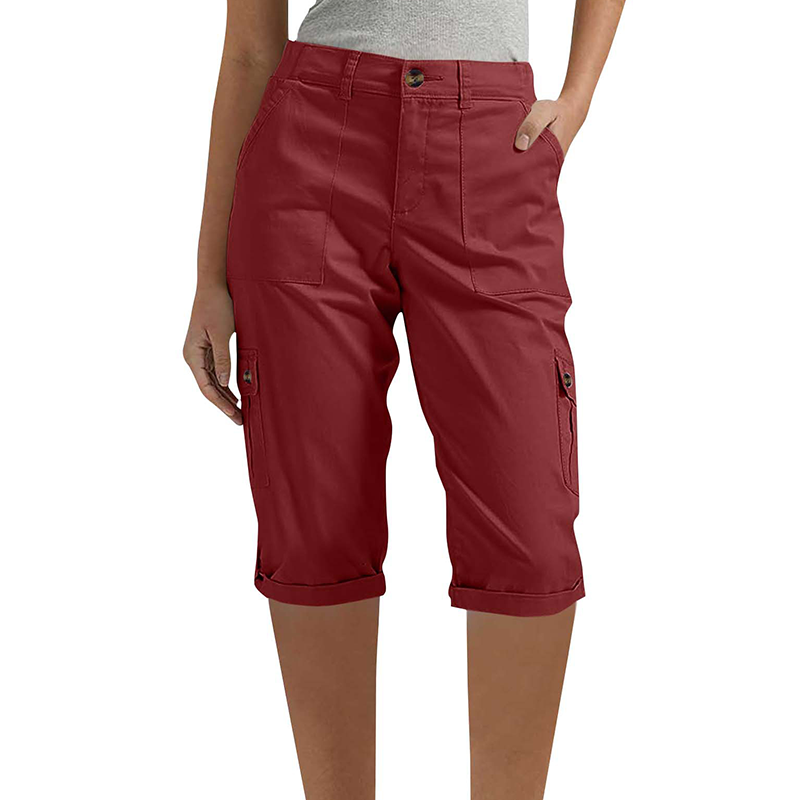 👖 50% RABATT! 👜 Damen Cargo-Caprihose mit Taschen – Lässiger Freizeitstil – Leicht, atmungsaktiv & praktisch – perfekt für Reisen, Spaziergänge oder entspannte Tage zu Hause 🌿