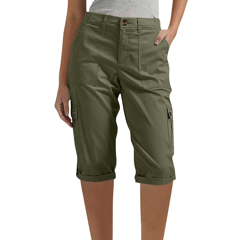 👖 50% RABATT! 👜 Damen Cargo-Caprihose mit Taschen – Lässiger Freizeitstil – Leicht, atmungsaktiv & praktisch – perfekt für Reisen, Spaziergänge oder entspannte Tage zu Hause 🌿