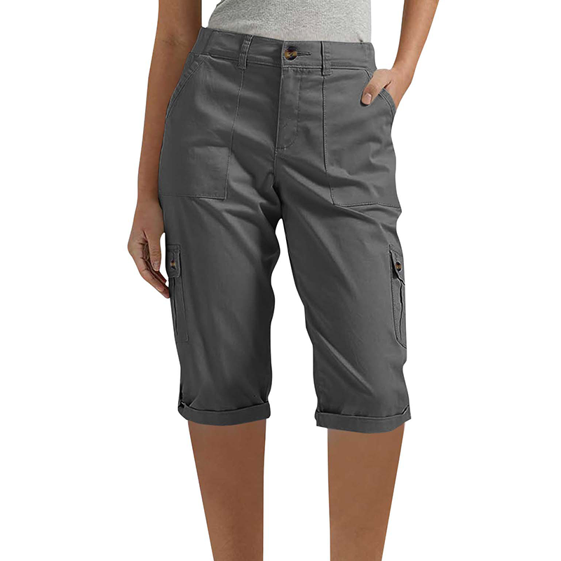 👖 50% RABATT! 👜 Damen Cargo-Caprihose mit Taschen – Lässiger Freizeitstil – Leicht, atmungsaktiv & praktisch – perfekt für Reisen, Spaziergänge oder entspannte Tage zu Hause 🌿