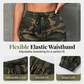 Damen Cargo-Jogginghose im Camouflage-Look
