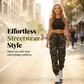 Damen Cargo-Jogginghose im Camouflage-Look