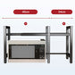 🧰Erweiterbares Mikrowellenregal – verstellbar, Tragkraft 75 kg, inklusive Haken