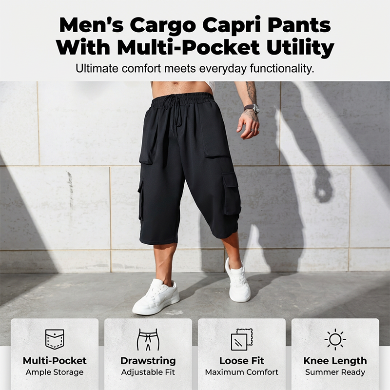 🥾 Robustes Outdoor-Cargohose – schnelltrocknend, atmungsaktiv & mit verstellbarem Bund, ideal für Wandern, Angeln & Camping