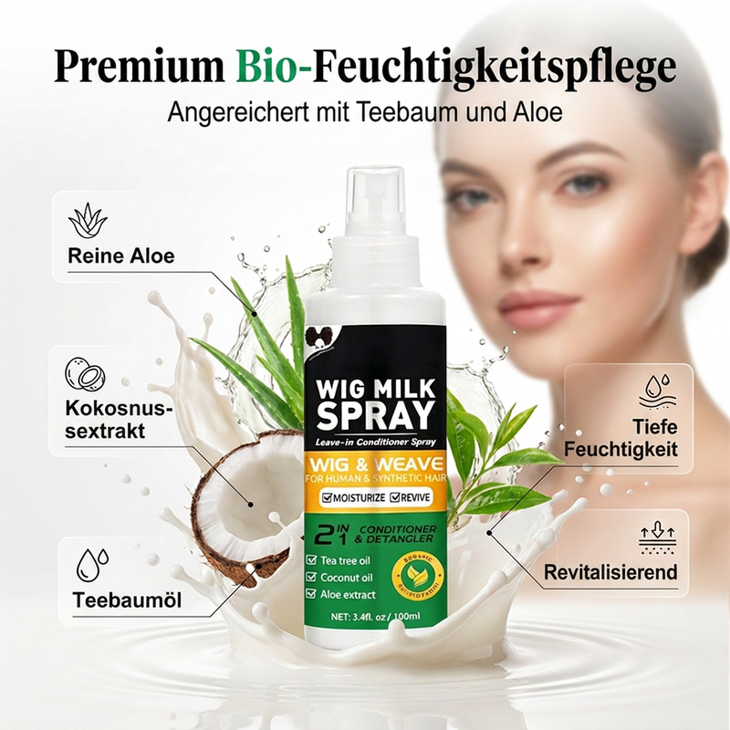 🔥🎁 2+1 GRATIS!!🥳 💞 50K+ VERKAUFT! ⚡🧴 Belebendes Leave-in-Pflegespray für Perücken