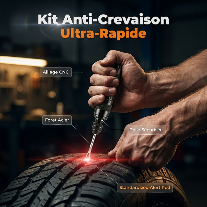 📢📢 50% RABATT! ⏰ Tubeless Tire Repair Kit – Alu-Koffer – Reifenpanne? In Minuten selbst reparieren. 🔧⚡