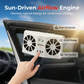 🔥50 % RABATT!!!🚗Solarbetriebener Auto-Abluftventilator – Doppel-Turbo-Belüftung & Temperaturanzeige☀️Gratis Lieferung – Jetzt sichern!!