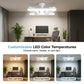 🌬️✨Deckenventilator mit Doppelkopf und LED-Licht – modernes Design mit Fernbedienung für Wohnzimmer & Schlafzimmer