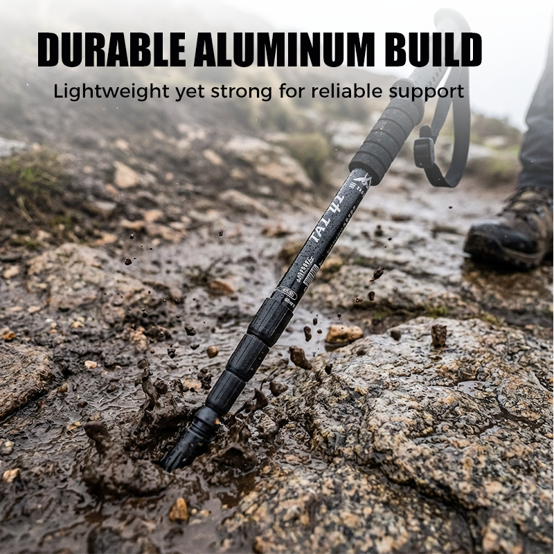 🔥Adjustable Aluminum Alloy Trekking Pole