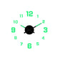 3D DIY Leuchtende Acryl-Wanduhr Set zur Selbstmontage