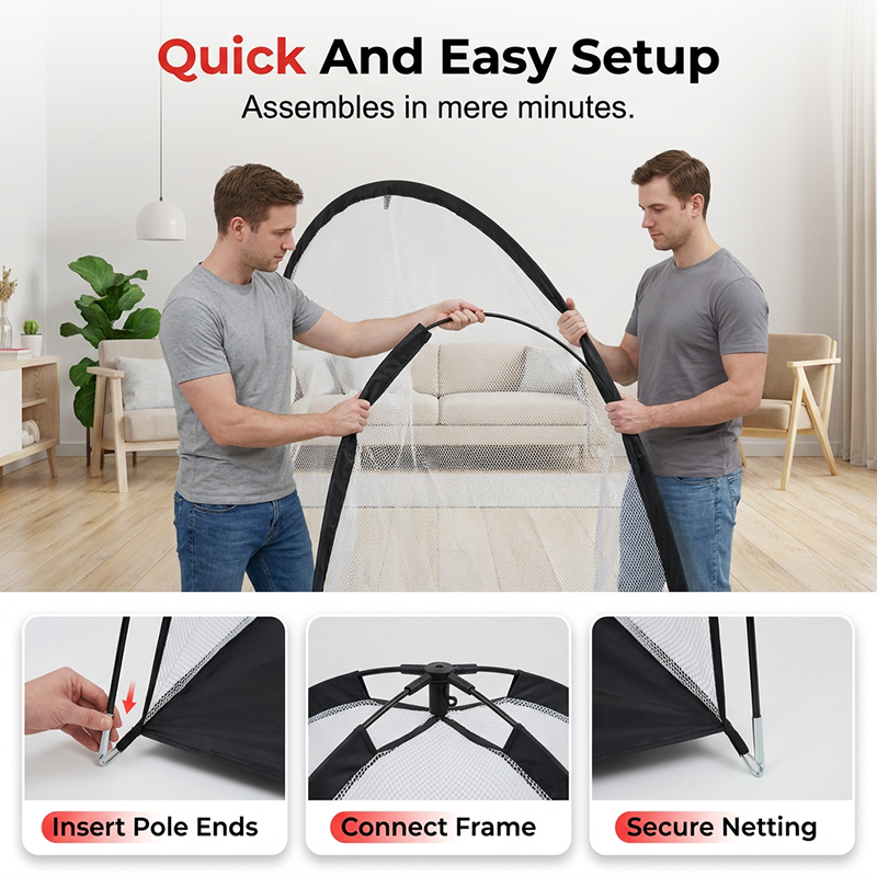 ⛳🎯 Golf Practice Net with Target – 50% RABATT! Trainiere deinen Abschlag & Präzision – zu Hause, im Garten oder unterwegs. 🔥🏌️‍♂️