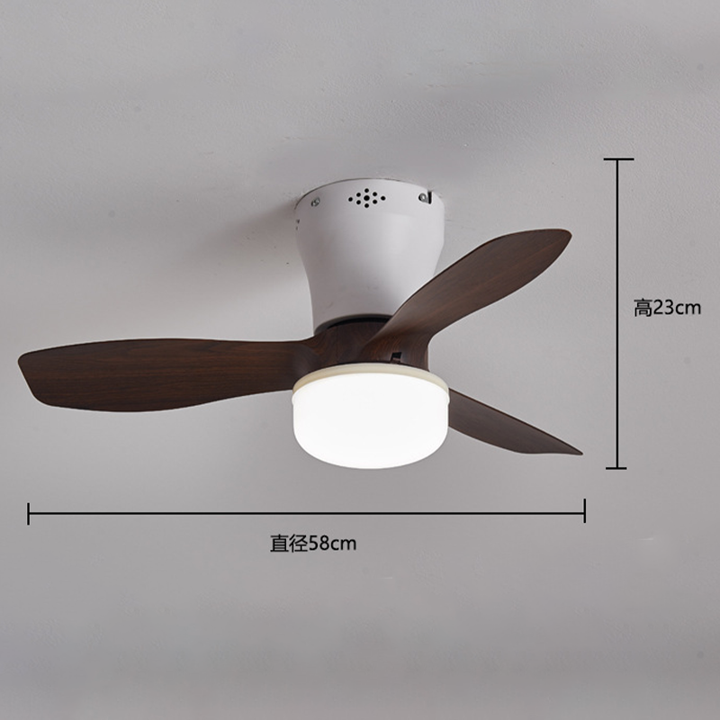 Deckenventilator mit LED-Licht und Fernbedienung