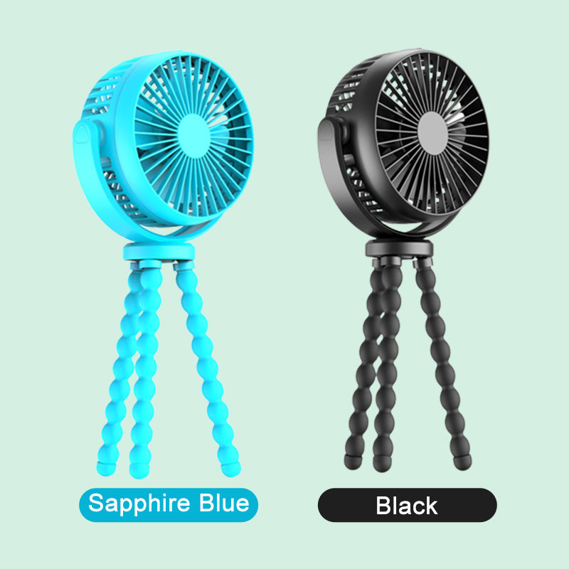 🌞Sommer-Sonderangebot – 50 % Rabatt🌬️Vielseitiger Oktopus-Kinderwagen-Ventilator