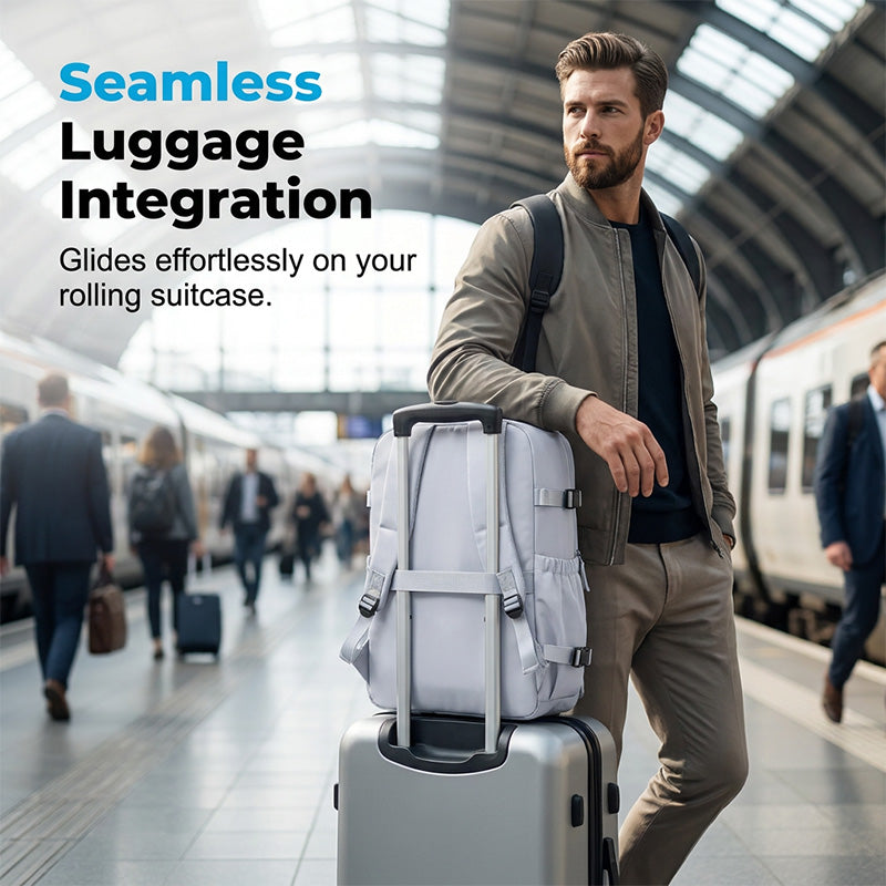 🎒✈️ 50% RABATT! Vakuum-Kompressionsrucksack für Geschäftsreisen – Platzsparend durch Luftabsaugung, wasserdicht & TSA-freundlich – Perfekt für Koffer & Handgepäck 🌍