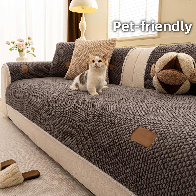 🛋️ 50% RABATT! 🧼 Dicke rutschfeste waschbare Sofaabdeckung – Strapazierfähig, pflegeleicht & perfekt für Haushalte mit Haustieren und Kindern 🐾
