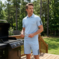 👕 2-teiliges Freizeit-Set für Herren – Kurzarm-Oberteil & Shorts, atmungsaktiv, bequem & vielseitig für Alltag, Sport & Reisen ☀️🩳