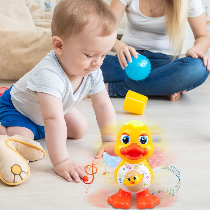 Interaktive musikalische Entenspielzeuge für Babys