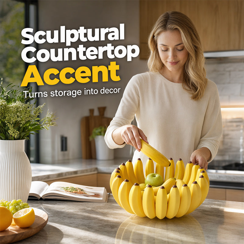 🍌Kreative Bananenförmige Obstschale