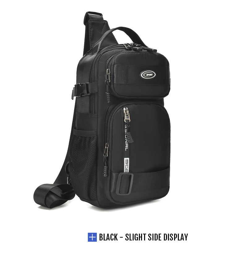 🎒🔥 50% RABATT! 2026 Verstellbare Oxford-Stoff Casual Brusttasche – Wasserdicht, Multi-Fach & perfekt für Urban-Style, Reisen & Alltag ✨