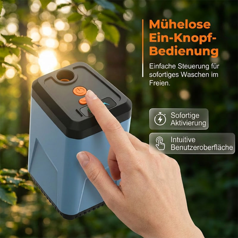 Tragbare elektrische Dusche für Camping und Wohnheime