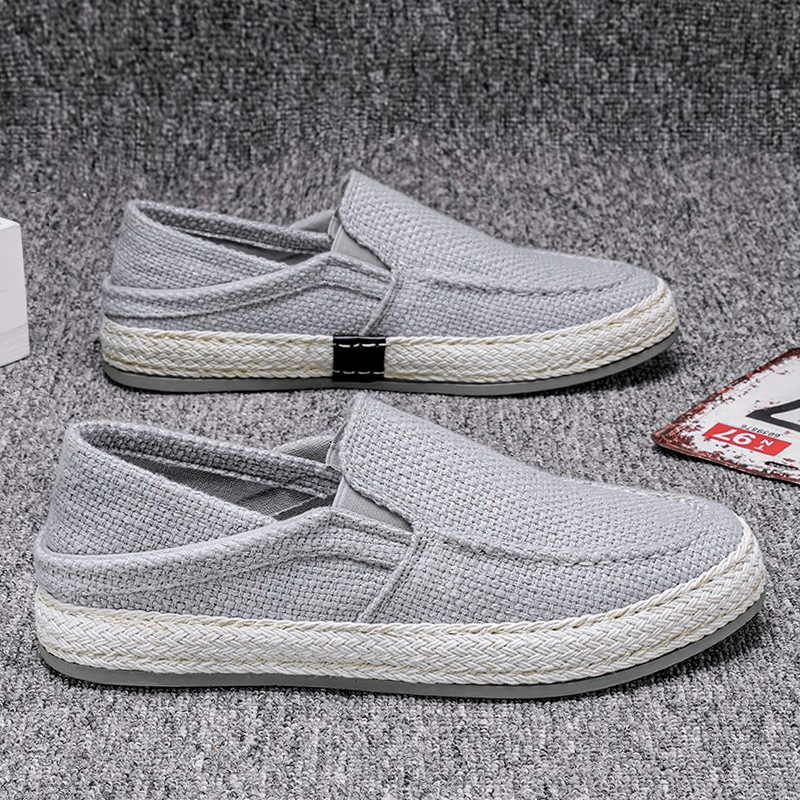 👞🌿 50% RABATT! Herren Lässige Canvas Slip-On Schuhe – Weich, atmungsaktiv & perfekt für Alltag, Freizeit & warme Tage ☀️✨