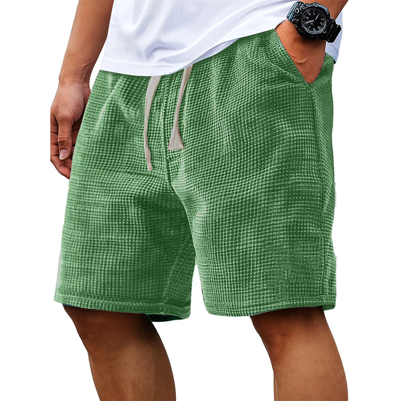 🩳 50% RABATT! 🌿 Atmungsaktive Waffel-Herren-Freizeitshorts – Leicht, elastischer Bund & lässiger Schnitt – Ideal für warme Tage, Freizeit oder einen entspannten Look – bequem & vielseitig ☀️✨