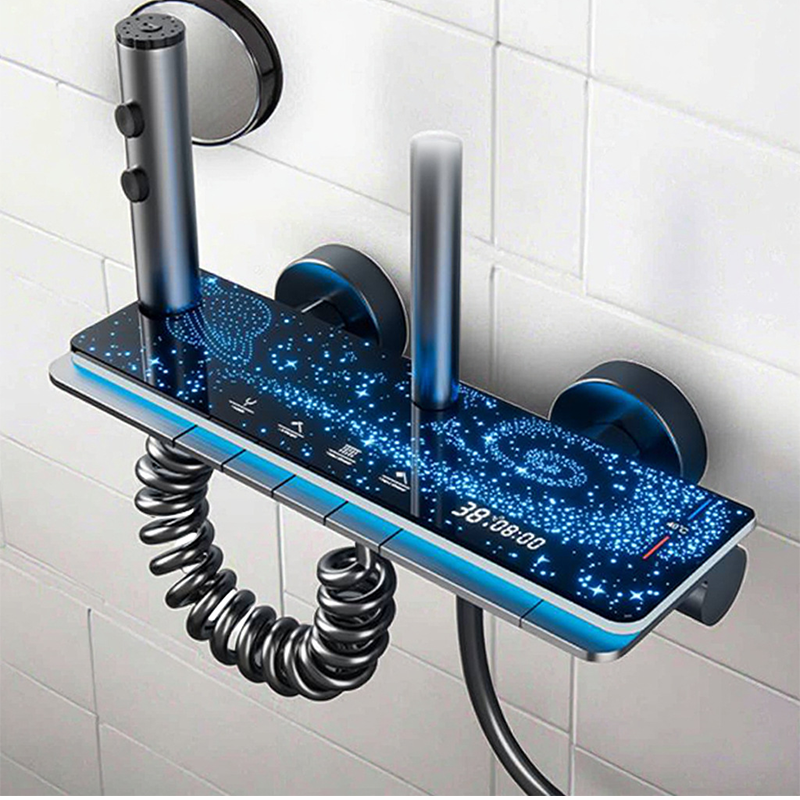 🚿💧 50% RABATT! LED-Regenduschsystem mit Digitalanzeige – Thermostatisch, wasserdicht & luxuriöses Duschgefühl – Perfekt für Badezimmer-Renovierung & Wellness zu Hause ✨