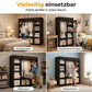 👔Einfach zu montierender Kleiderschrank aus Vliesstoff