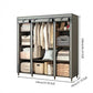 👔Einfach zu montierender Kleiderschrank aus Vliesstoff