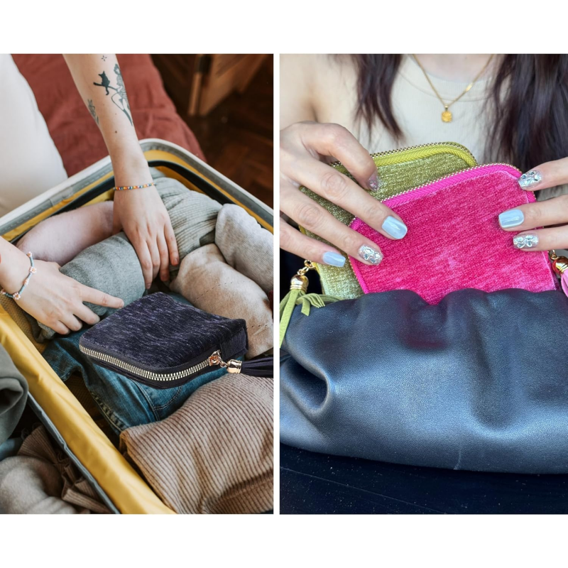 🔥 Heute -50 %! 💎 Mini-Schmucktasche mit Reißverschluss – kompakt, elegant & perfekt für Reisen