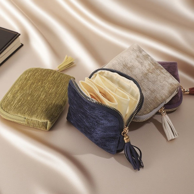🔥 Heute -50 %! 💎 Mini-Schmucktasche mit Reißverschluss – kompakt, elegant & perfekt für Reisen