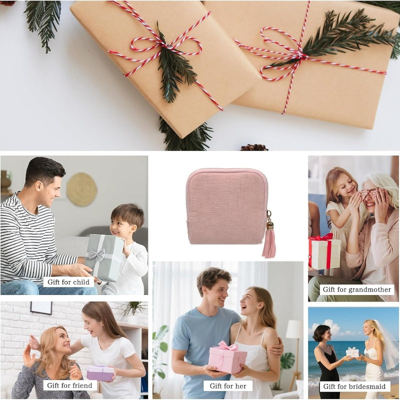 🔥 Heute -50 %! 💎 Mini-Schmucktasche mit Reißverschluss – kompakt, elegant & perfekt für Reisen