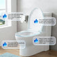 🚽✨ 50% RABATT! Robuster WC-Sitz mit Soft-Close-Funktion – Stoßfest, kratzresistent & leise schließend – Perfekt für Bad & Gäste-WC 🛁