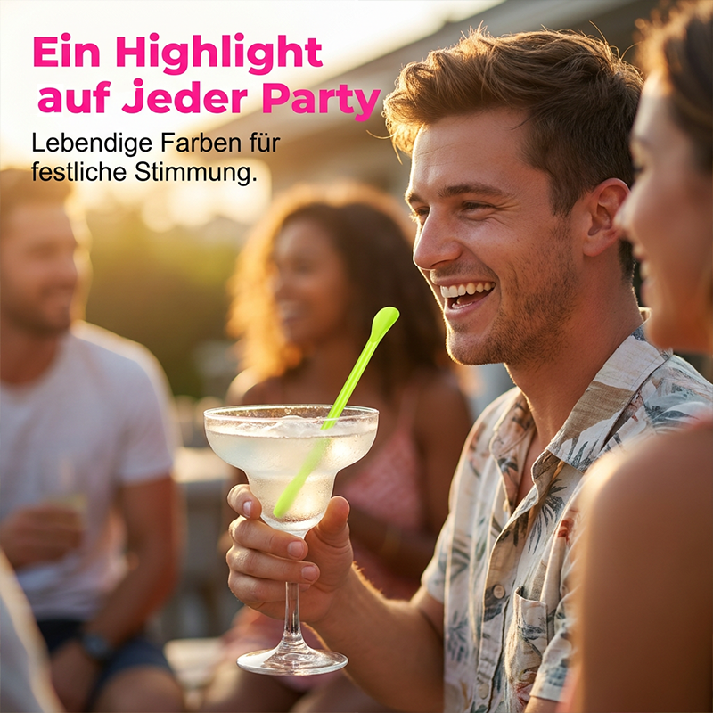 🥄 50% RABATT! 🧋 2-in-1 Löffel-Trinkhalme – Esslöffel & Trinkhalm in einem, BPA-frei & wiederverwendbar – Perfekt für unterwegs, Picknick & Kinder 🍹