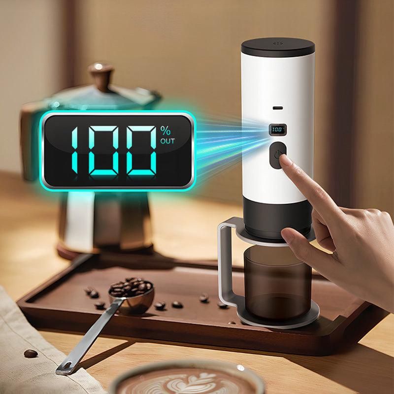 ☕🚗 70% RABATT! Tragbare Espressomaschine für Reisen – Kompakt, akkubetrieben & perfekt für frischen Kaffee unterwegs, im Auto oder Zelt ⛺✨