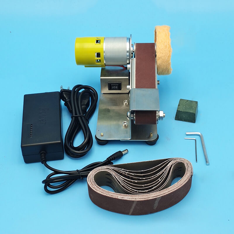 📢📢 JETZT 50 % RABATT!! ⏰Mini Elektro Bandschleifer – Tragbarer Schleifer & Polierer für Holz, Metall und DIY-Projekte