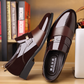 👞 50% RABATT! 🔥 Herrenschuhe aus Leder mit spitzer Zehe – Bequem, rutschfest & elegant – Ideal für Büro, Hochzeit & formelle Anlässe ✨