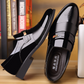 👞 50% RABATT! 🔥 Herrenschuhe aus Leder mit spitzer Zehe – Bequem, rutschfest & elegant – Ideal für Büro, Hochzeit & formelle Anlässe ✨