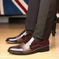 👞 50% RABATT! 🔥 Herrenschuhe aus Leder mit spitzer Zehe – Bequem, rutschfest & elegant – Ideal für Büro, Hochzeit & formelle Anlässe ✨