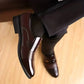 👞 50% RABATT! 🔥 Herrenschuhe aus Leder mit spitzer Zehe – Bequem, rutschfest & elegant – Ideal für Büro, Hochzeit & formelle Anlässe ✨