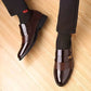 👞 50% RABATT! 🔥 Herrenschuhe aus Leder mit spitzer Zehe – Bequem, rutschfest & elegant – Ideal für Büro, Hochzeit & formelle Anlässe ✨