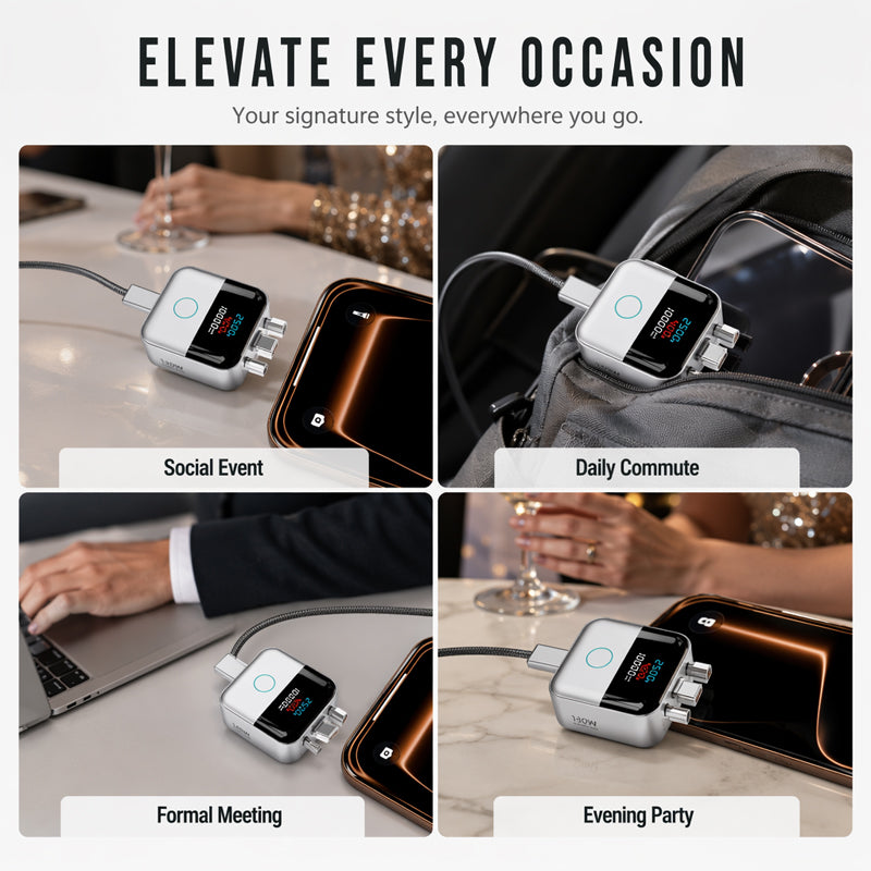 ⚡ Jetzt 50 % Rabatt! USB-C-Smart-Ladegerät mit LED-Anzeige