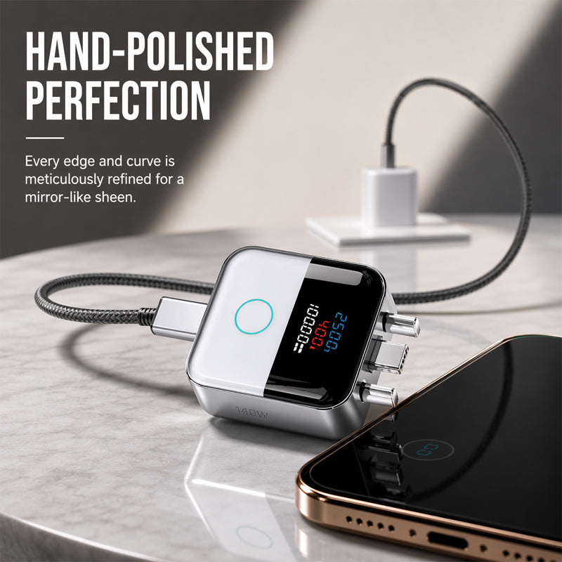 ⚡ Jetzt 50 % Rabatt! USB-C-Smart-Ladegerät mit LED-Anzeige