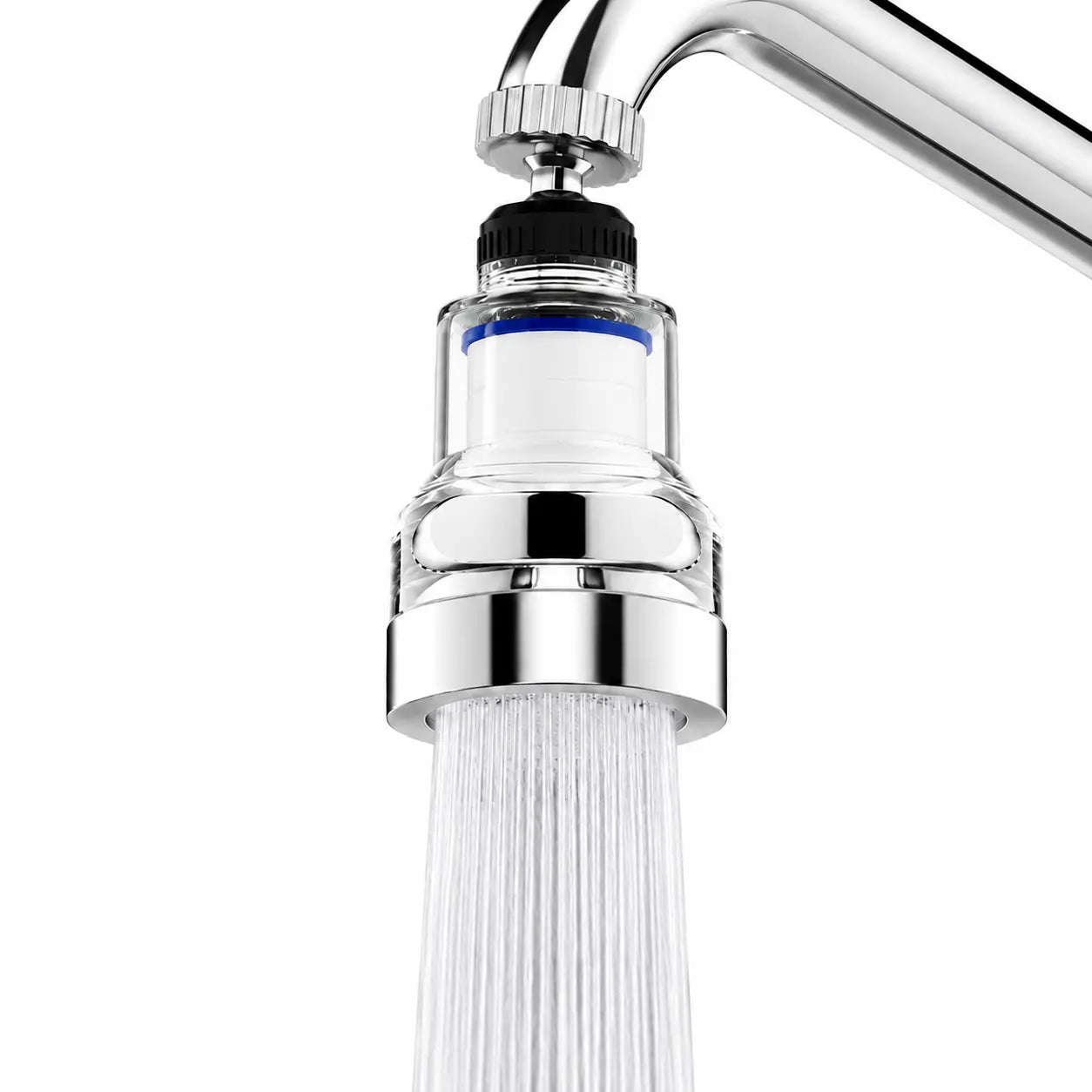 🚿✨50% RABATT!💧 3-Gang Wasserhahnfilter mit Spritzschutz & Universalgelenk, passend für alle Standardhähne🚰