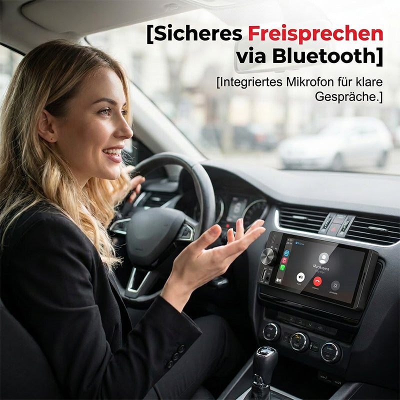 Single-DIN Auto-MP5-Player mit kabellosem Verbindung