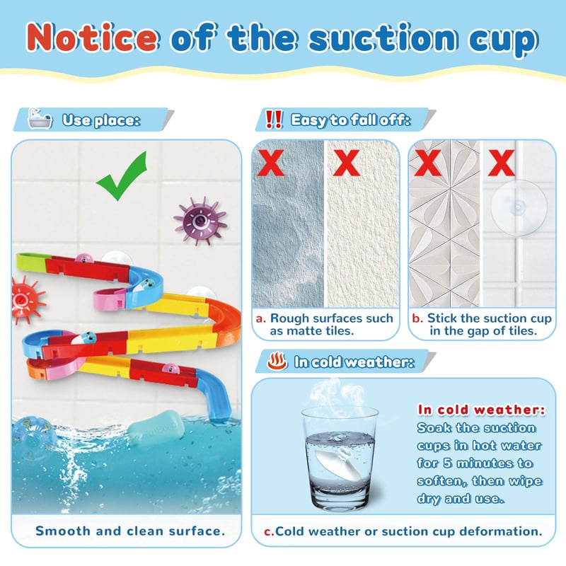 🛁Interaktives Badewannen-Rutschbahn-Set – Kleinkind-Badespielzeug