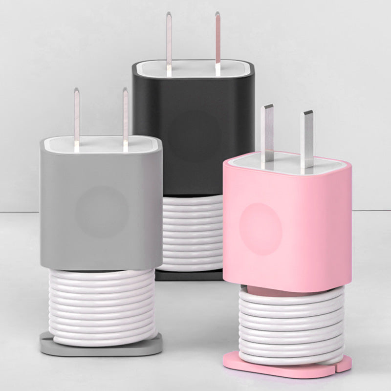 🎁 50% RABATT! 🔌 Tragbare All-in-One-Ladegerät-Hülle aus Silikon – Schützt Kabel & Netzteil, kompakt & ordentlich – Perfekt für Reisen, Büro & Zuhause ✨