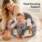 ✨50% Rabatt✨🐻 Cartoon‑Baby‑Stützsofa – Anti‑Roll‑Sitzsessel für Babys mit stabiler Rückenlehne, weicher Plüsch‑Bodensitz für Kleinkinder
