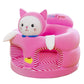✨50% Rabatt✨🐻 Cartoon‑Baby‑Stützsofa – Anti‑Roll‑Sitzsessel für Babys mit stabiler Rückenlehne, weicher Plüsch‑Bodensitz für Kleinkinder